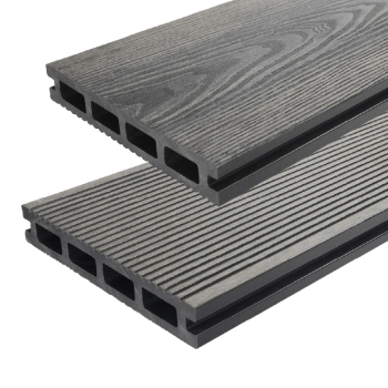 BERGDECK S140 Gris compozit decking 220 × 14 × 2,5 cm